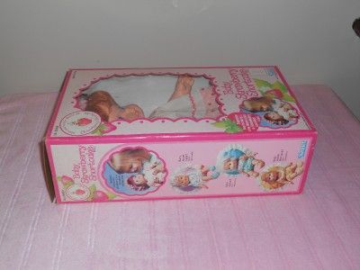 Vintage Baby Strawberry Shortcake Blowkiss Doll 1982 Kenner MIB  