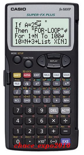 New Casio Programmable Scientific Calculator FX 5800P  