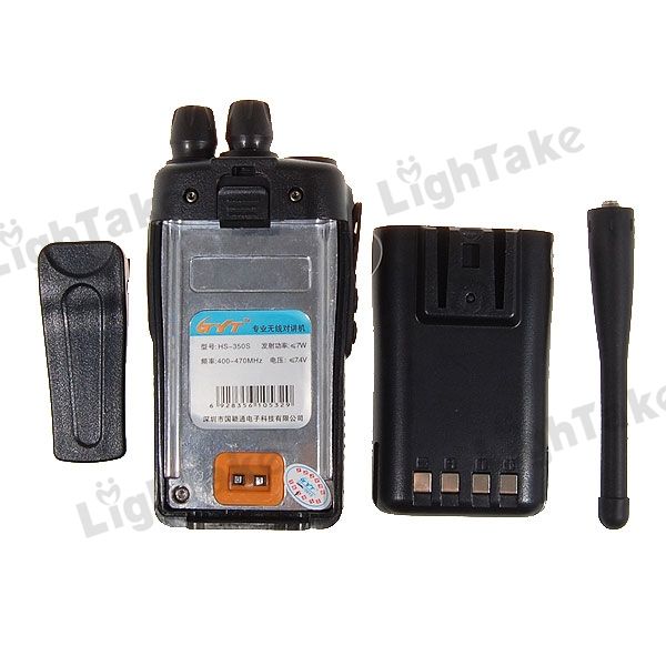 NEW 5W FM VHF/UHF Handheld Wireless Walkie Talkie Black  