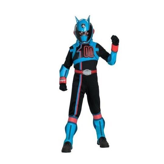 Disguise 4 6 POWER RANGER POLICE CAPTAIN DELUXE