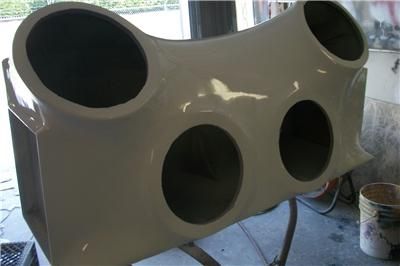 12 inch FIBERGLASS SUBWOOFER SUB BOX ENCLOSURE