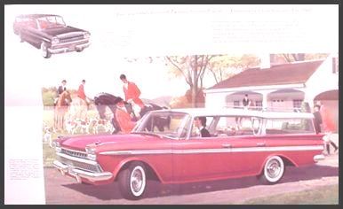 1960 Rambler Station Wagon Brochure, Cross Country  