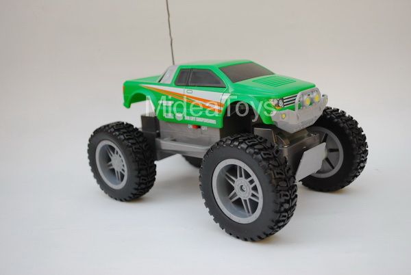 Maisto R/C 4x4 Radio Control Rock Crawler Jr. Truck Gre  