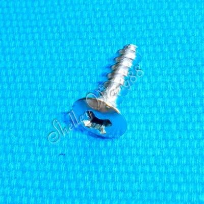 100 Pieces Pickguard Hardware Screws For Guitar Bass 3mm Diameter 12mm 