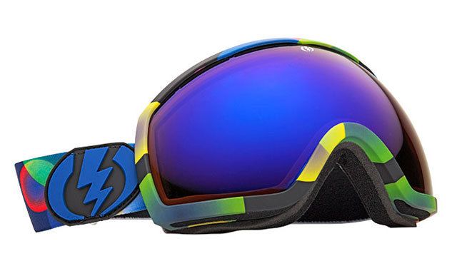 ELECTRIC EG2 ATMOSPHERE BRONZE BLUE CHROME GOGGLES 884932117926  