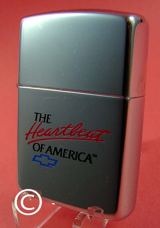 ZIPPO CHEVROLET CHEVY HEARTBEAT *NEW* 1996 #S170  