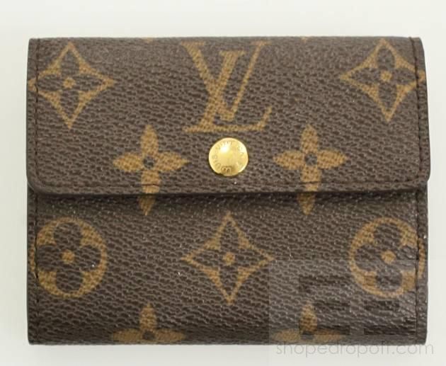 Louis Vuitton Monogram Canvas Small Snap Ludlow Wallet  