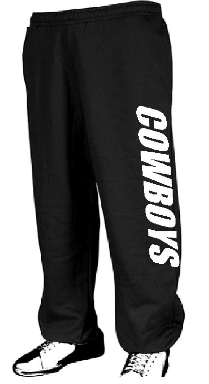 COWBOYS FAN GAME SWEATPANTS FOOTBALL DALLAS  