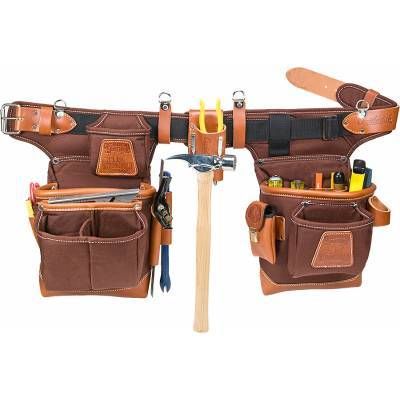 Occidental Leather 9855 Adjust to Fit FatLip Tool Belt Set   Cafe 