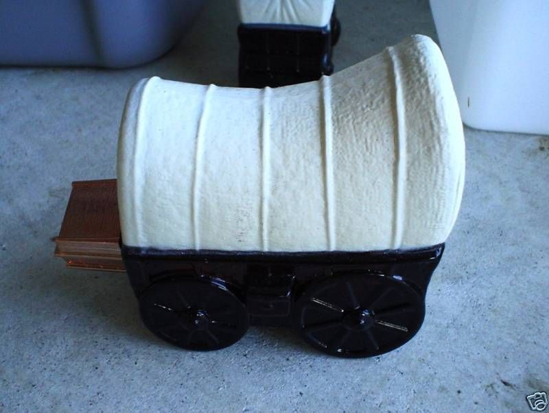 Vintage Avon Bottle Covered Wagon FULL LOOK  