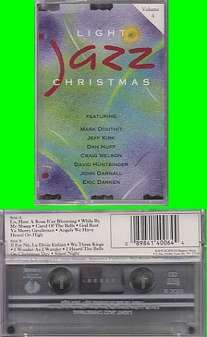 Light Jazz Christmas   John Darnall   Cassette  